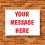 Sign Board 1220mm x 900mm CORREX 