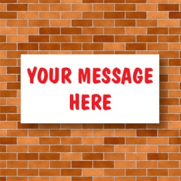 Sign Board 1220mm x 600mmm CORREX