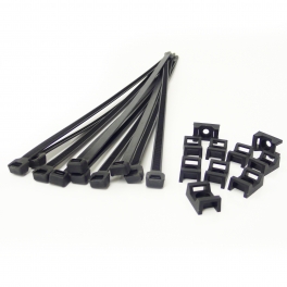 Cable Tie & Holder Set
