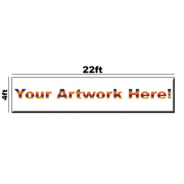 22ft x 4ft Banner