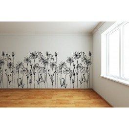 Funky Flowers Wallpaper