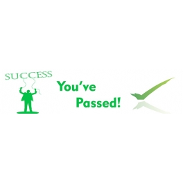 You've Passed  8ft x 2ft