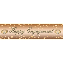 Happy Engagement Banner 8ft x 2ft